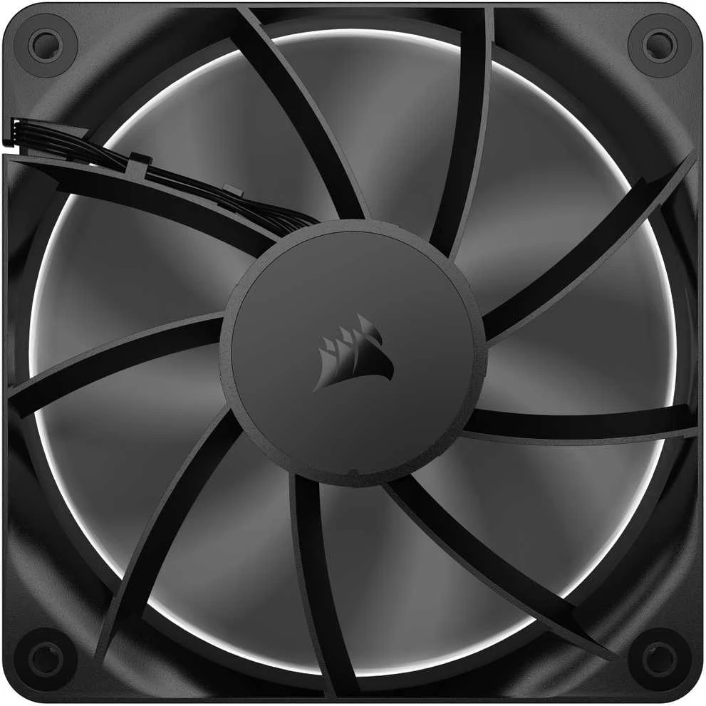Corsair RS Series 120, PWM korpuso ventiliatorius – 120mm, juodos spalvos