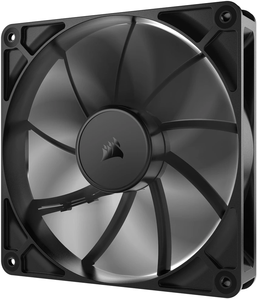 Corsair RS Series 140, PWM Fan 2 vnt. – 140mm, juodas
