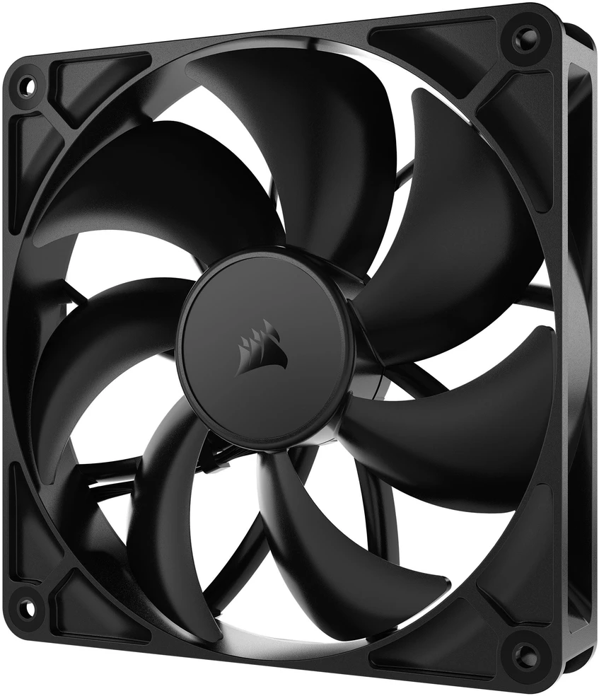 Corsair RS Series 140, PWM Fan 2 vnt. – 140mm, juodas