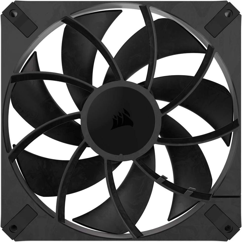 Corsair RS120 MAX 140 mm PWM Dual Juodas CO-9050175-WW