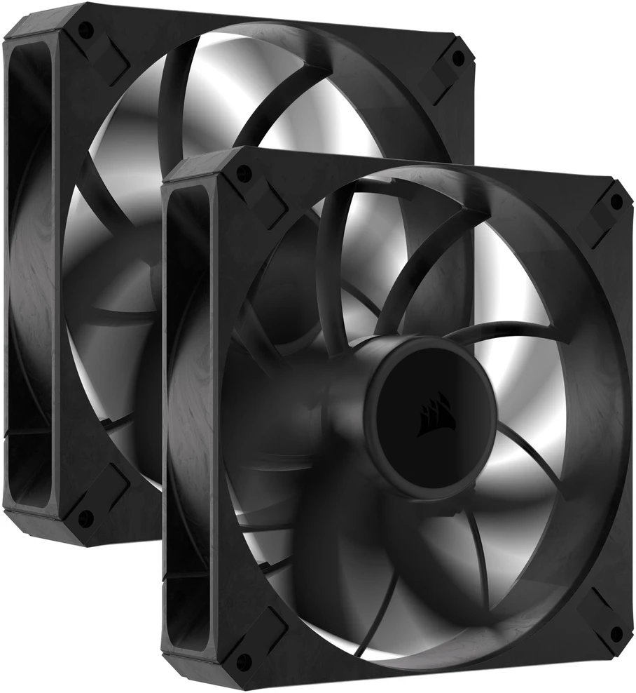 Corsair RS120 MAX 140 mm PWM Dual Juodas CO-9050175-WW