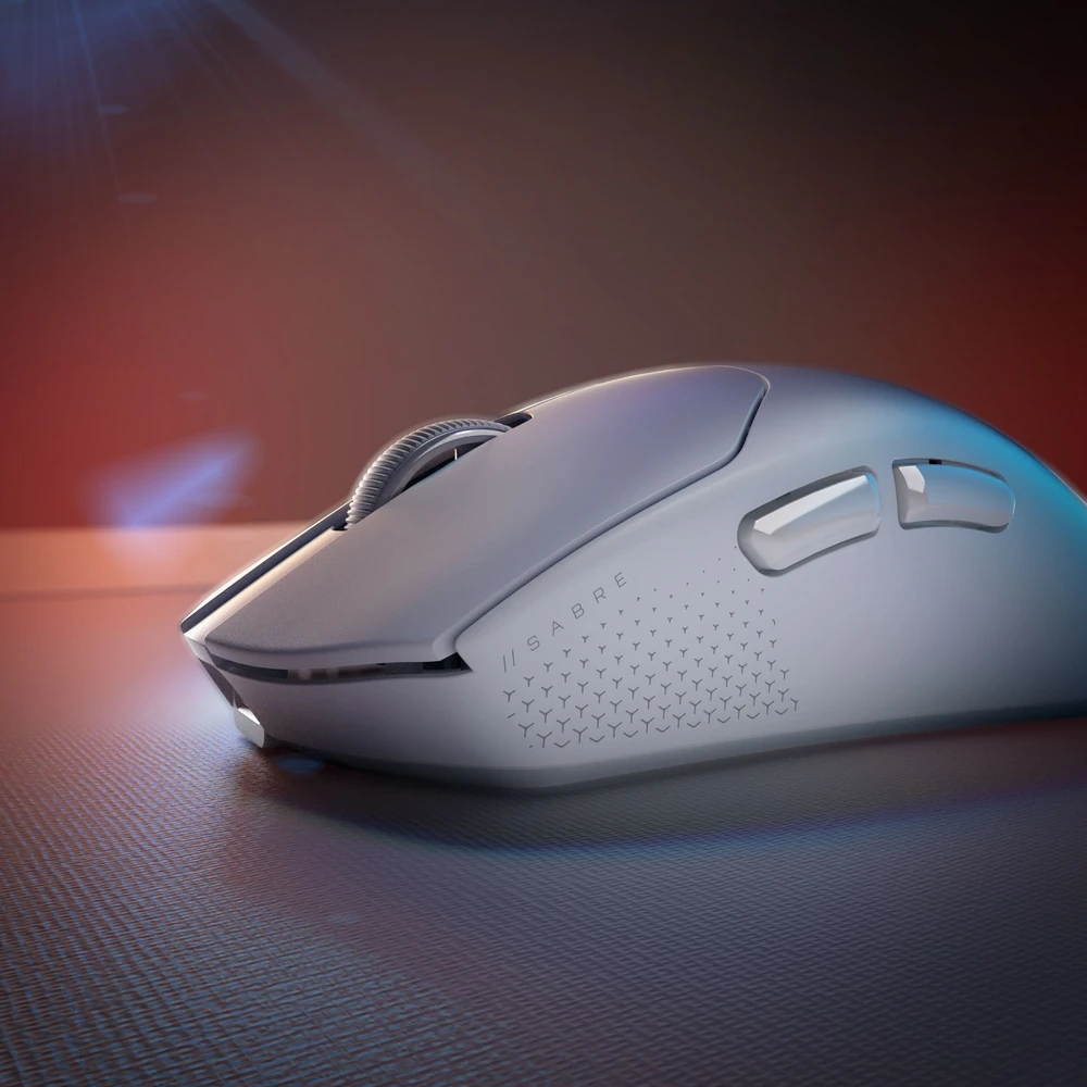 CORSAIR SABRE v2 PRO ULTRALIGHT Belaidė pelė žaidimams Baltas