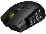 CORSAIR SCIMITAR ELITE WIRELESS SE Pelė žaidimams Gun metal 33000 DPI Optinė
