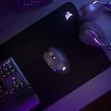 CORSAIR SCIMITAR ELITE WIRELESS SE Pelė žaidimams Gun metal 33000 DPI Optinė