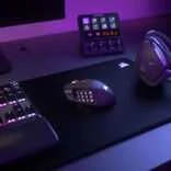 CORSAIR SCIMITAR ELITE WIRELESS SE Pelė žaidimams Gun metal 33000 DPI Optinė