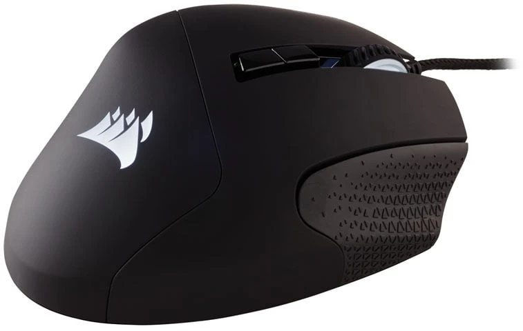 Corsair Scimitar RGB Elite Optinė MOBA/MMO žaidimų pelė, Juoda