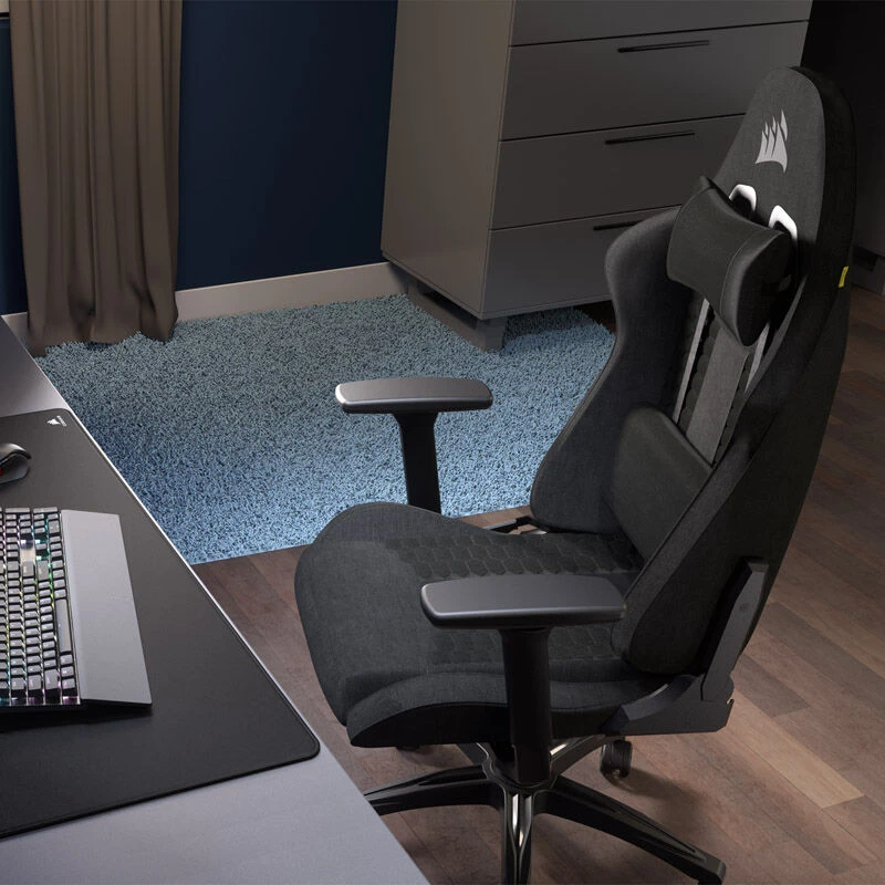 CORSAIR TC100 RELAXED žaidimų kėdžių audinys Juodas