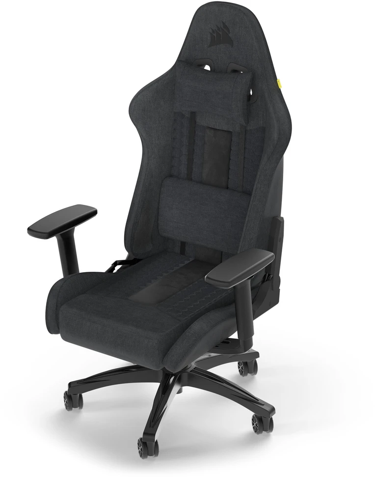 CORSAIR TC100 RELAXED Žaidimų kėdžių audinys Pilkas ir Juodas