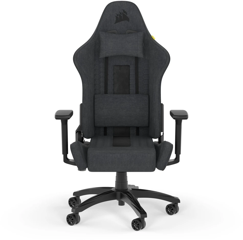 CORSAIR TC100 RELAXED Žaidimų kėdžių audinys Pilkas ir Juodas