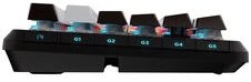 „Corsair VANGUARD 96“ žaidimų klaviatūra, mechaninė, RGB, 8000 Hz – MLX plazminiai jungikliai, ISO (DE), juoda/balta