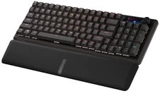 Corsair Vanguard 96 kabellose Gaming-Klaviatūra, mechanisch, RGB, LCD-Ekranas, DE-išdėstymas - juodas