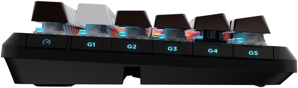 Corsair VANGUARD 96 Klaviatūra žaidimams, mechaninė, RGB, 8,000 Hz - MLX Plasma Switches, ISO (DE), juodas/baltas