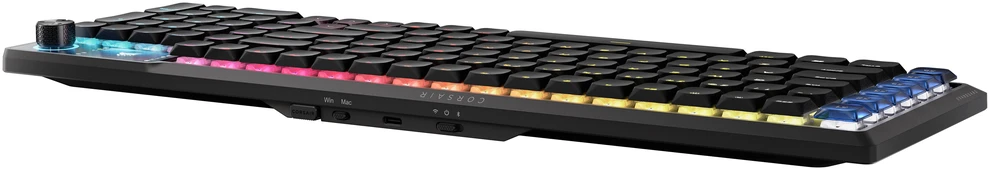 Corsair Vanguard Air 99 Belaidė klaviatūra žaidimams, optical-mechaninė, low profile, 8K polling, DE išdėstymas - juodas