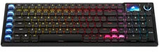 „Corsair Vanguard Air 99“ belaidė žaidimų klaviatūra, optinė-mechaninė, žemo profilio, 8K raiška, vokiškas išdėstymas – juoda
