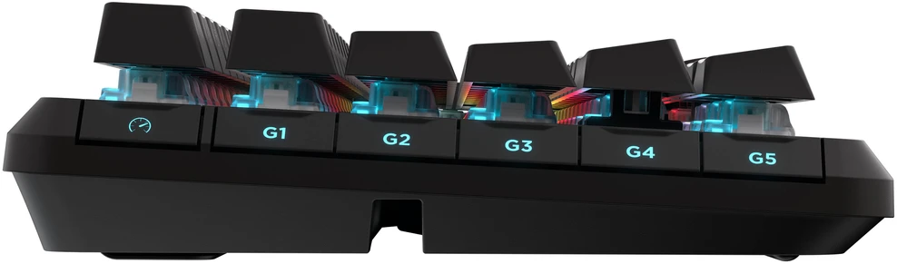 „Corsair Vanguard Pro 96 Gaming“ klaviatūra, RGB - MGX Holo efekto jungikliai, juodas, ISO
