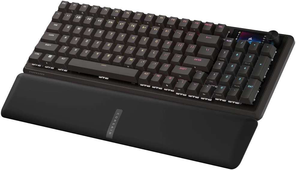 „Corsair Vanguard Pro 96 Gaming“ klaviatūra, RGB - MGX Holo efekto jungikliai, juodas, ISO
