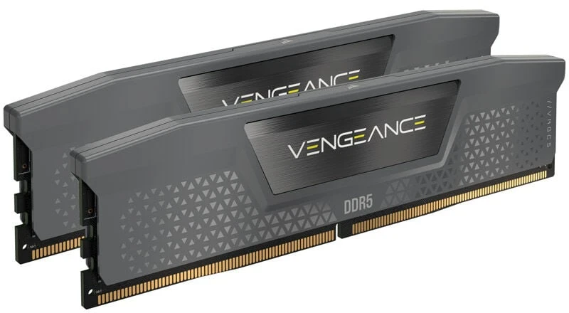 RAM CORSAIR VENGEANCE 32GB 2x16GB DDR5 6000MT/s DIMM Unbuffered 36-44-44-96 Std PMIC AMD EXPO Pilkas Heatspreader Juodas PCB 1.4V (Ekspozicinė prekė)