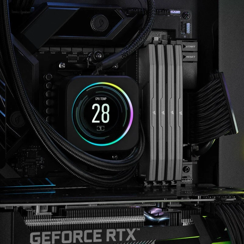 RAM „Corsair Vengeance“ 32 GB [2 x 16 GB 6400 MHz DDR5 CL32 DIMM]