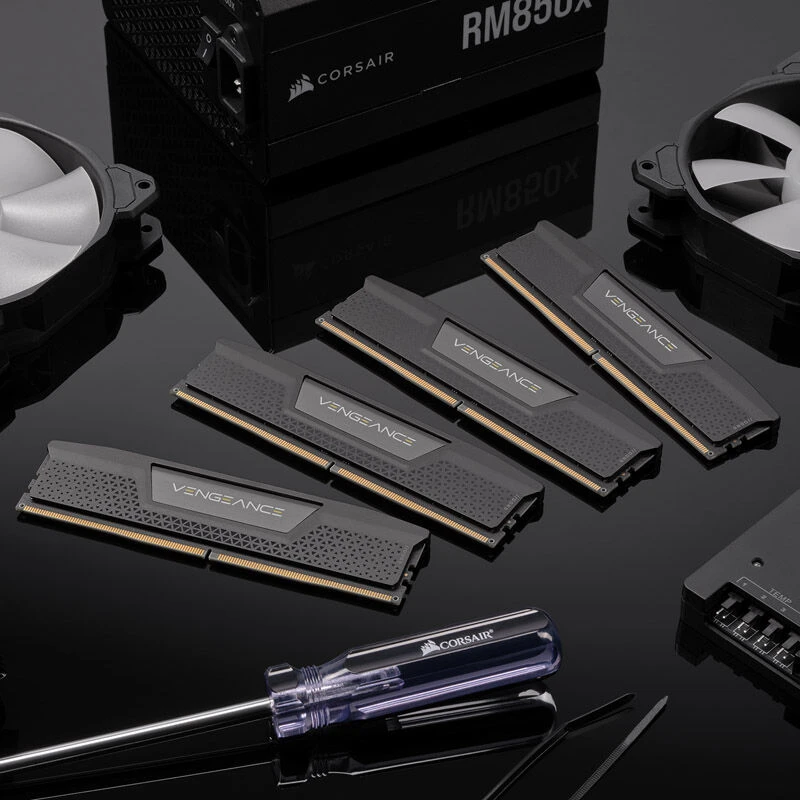 RAM „Corsair Vengeance CMK32GX5M2B6400C32“ ausinės