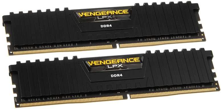 32 GB (2 x 16 GB) „Corsair Vengeance LPX Juodas DDR4-2133“ RAM CL13 (13-15-15-28)