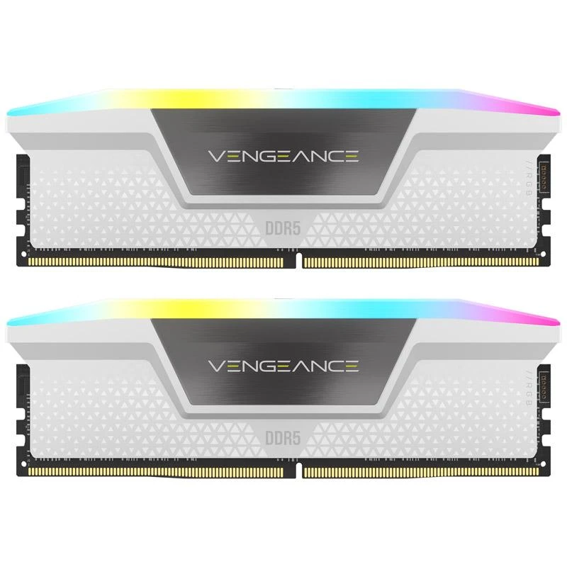 Corsair Vengeance RGB DDR5 baltos operatyviosios atminties modulis