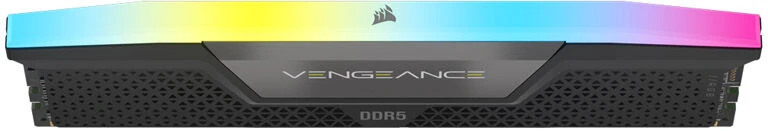 RAM CORSAIR VENGEANCE RGB 32GB 2x16GB DDR5 6000MT/s DIMM Be buferio 36-44-44-96 Std PMIC XMP 3.0 Juodas Heatspreader PCB 1.4V