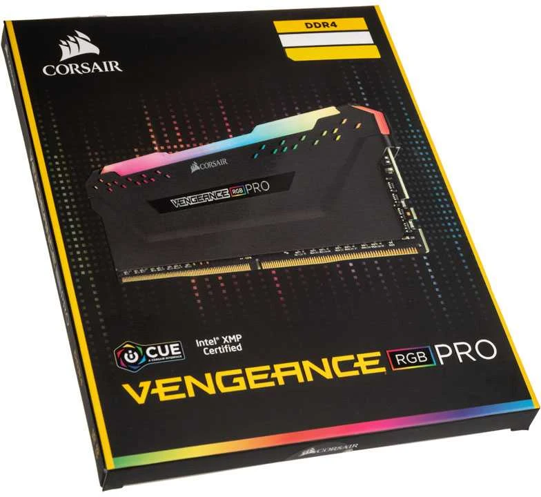 RAM 32 GB PC 2666 CL16 CORSAIR rinkinys (2 x 16 GB) Vengeance RGB B