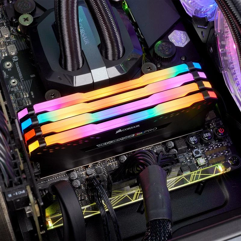 RAM 32 GB PC 2666 CL16 CORSAIR rinkinys (2 x 16 GB) Vengeance RGB B