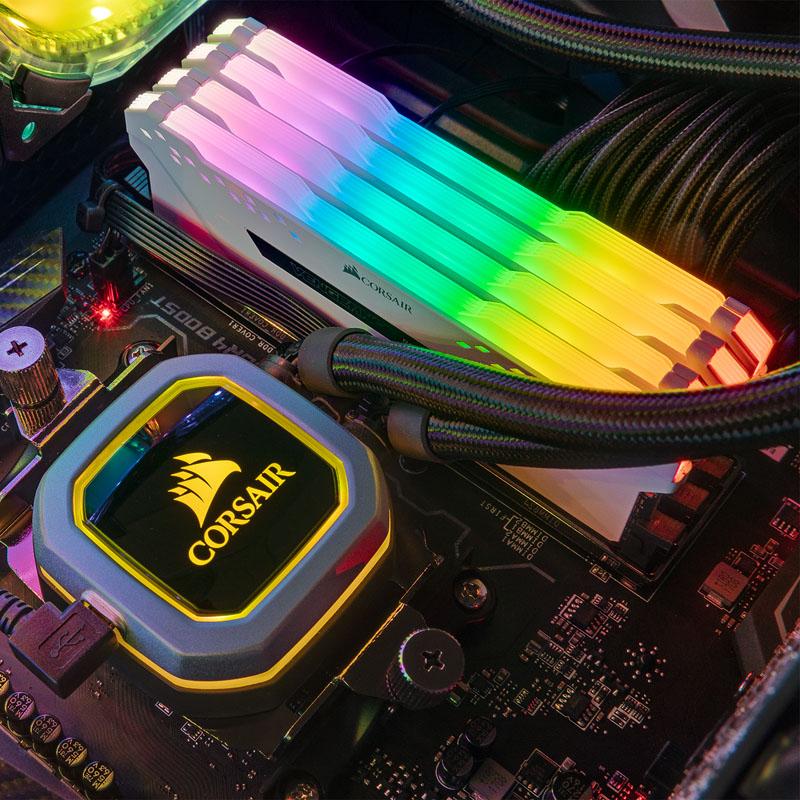 Corsair Vengeance RGB Pro Light Enhancement Kit - baltos spalvos