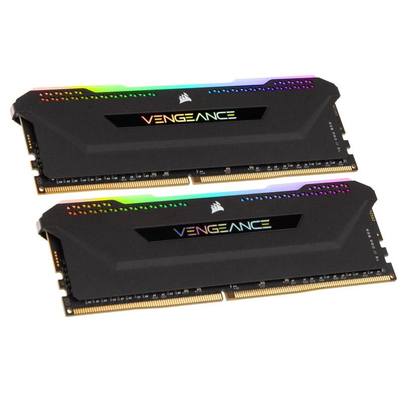 RAM Corsair Vengeance RGB Pro SL Juodas 32GB [2x16GB 3200MHz DDR4 CL16 DIMM]
