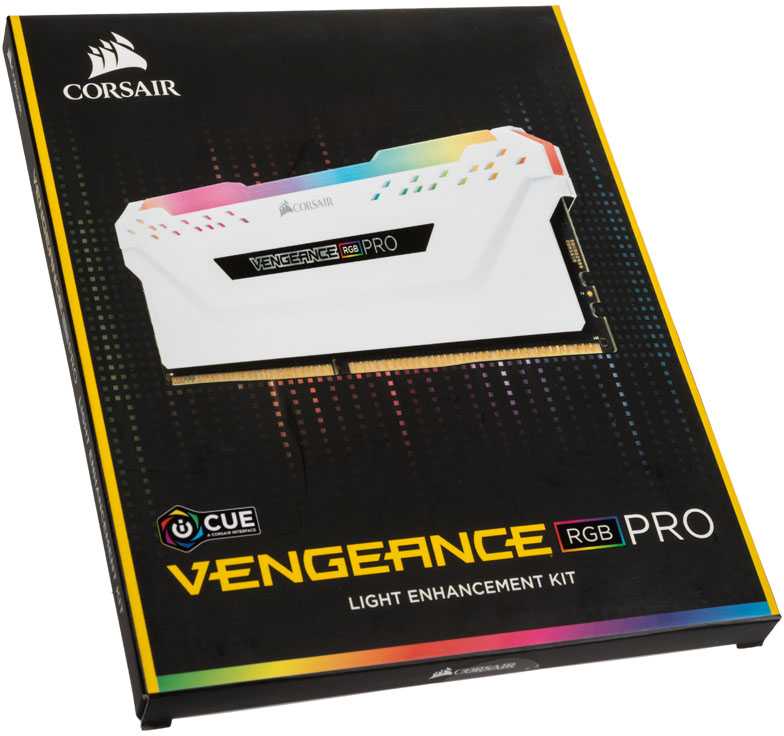 Corsair Vengeance RGB Pro Light Enhancement Kit - baltos spalvos