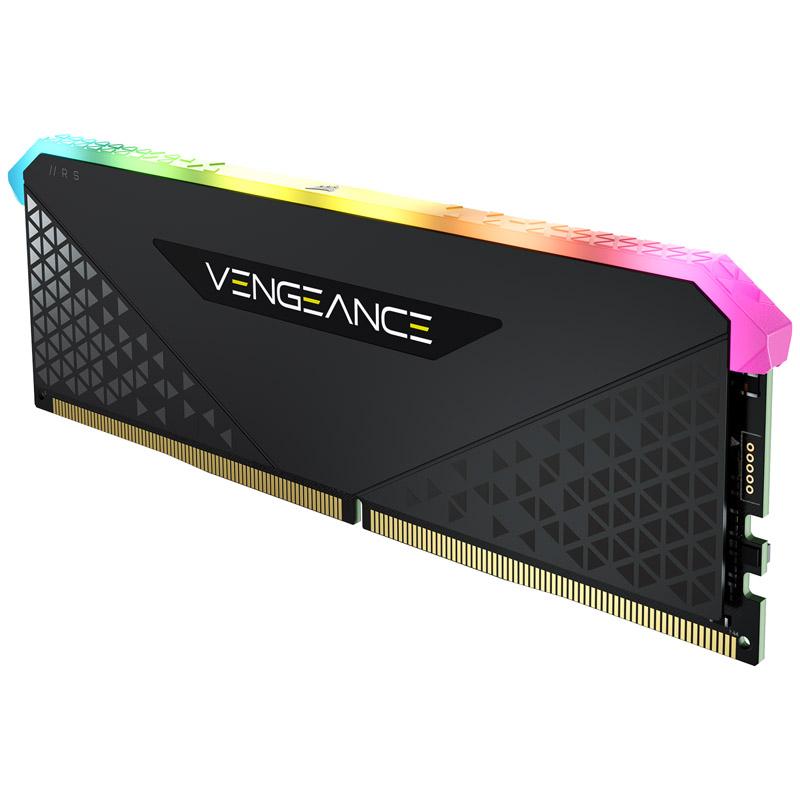 RAM Corsair Vengeance RGB RS Juodas 64GB Kit (2x32GB) DDR4-3600 CL18 DIMM atmintis