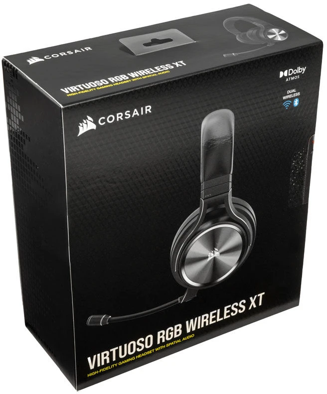 CORSAIR Gaming Virtuoso RGB Belaidės XT High-Fidelity Ausinės Žaidimams Slate EU version
