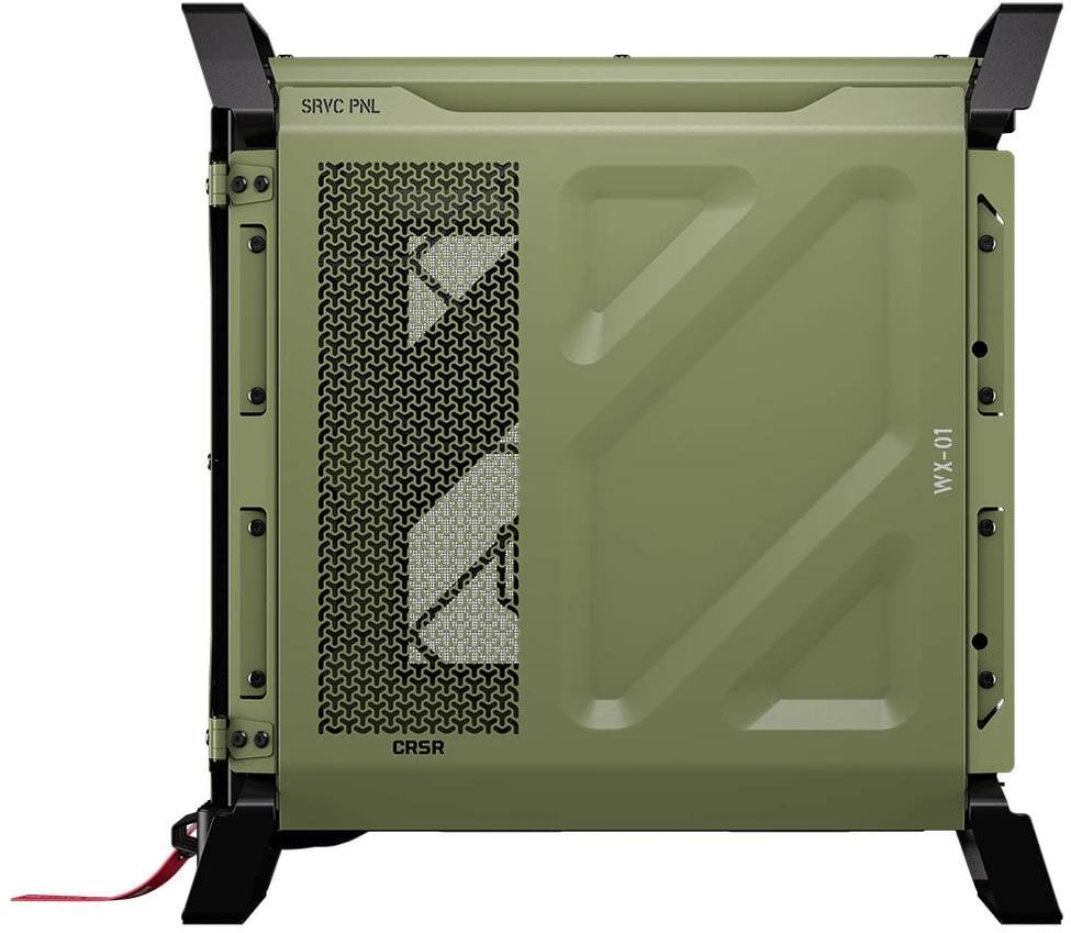 Corsair WARTHOG Performance vidutinės bokšto korpuso korpusas, žalias