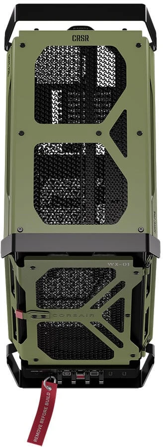 Corsair WARTHOG Performance vidutinės bokšto korpuso korpusas, žalias