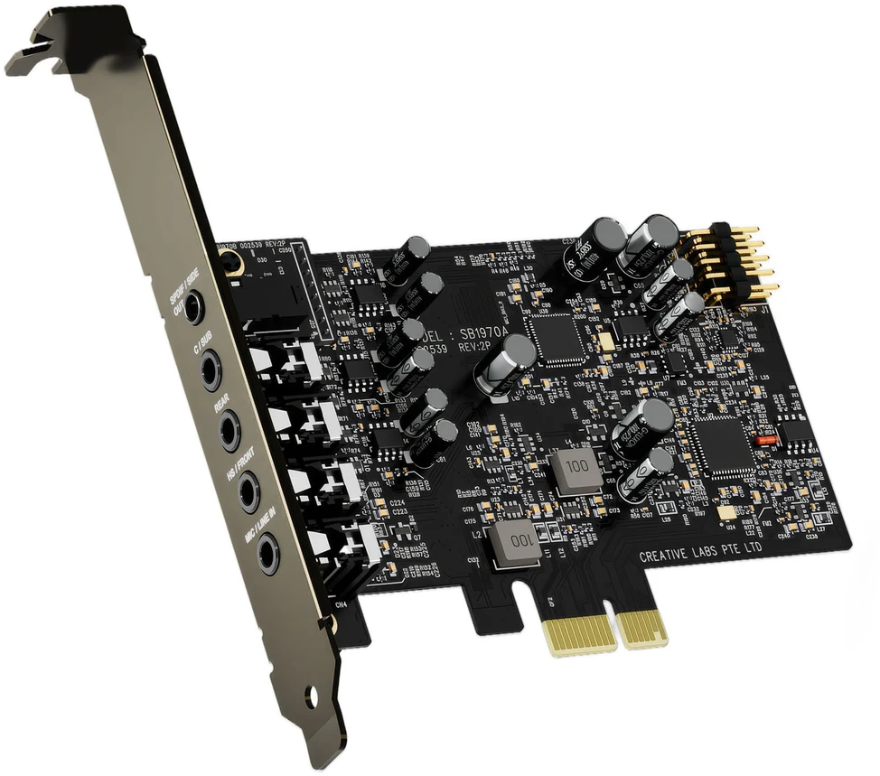 Creative Sound Blaster Audigy Fx Pro, Garso plokštė