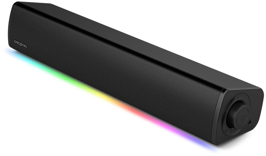 Namų kino sistema Creative Soundbar belaidis GS3 juodos spalvos Bluetooth 5.4