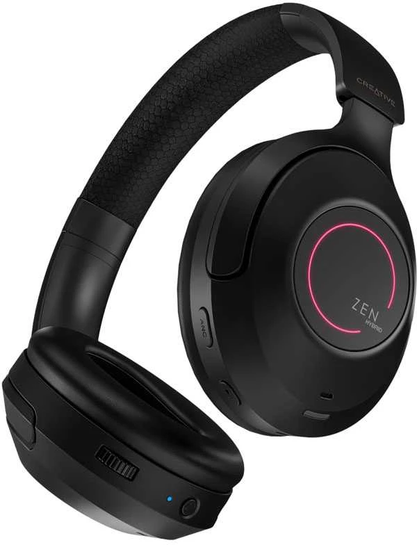 Creative Zen Hybrid Pro belaidės ausinės su LED apšvietimu