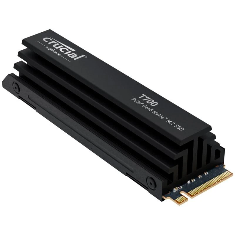 „Crucial T700 M.2 PCI-e 5.0 NVMe 2TB“ radiatorius