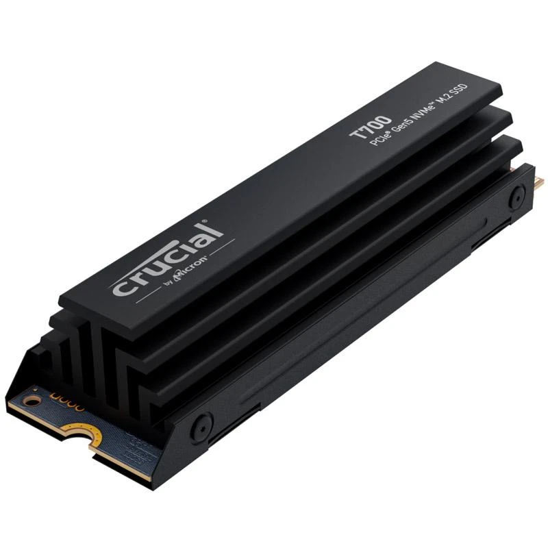 „Crucial T700 M.2 PCI-e 5.0 NVMe 2TB“ radiatorius