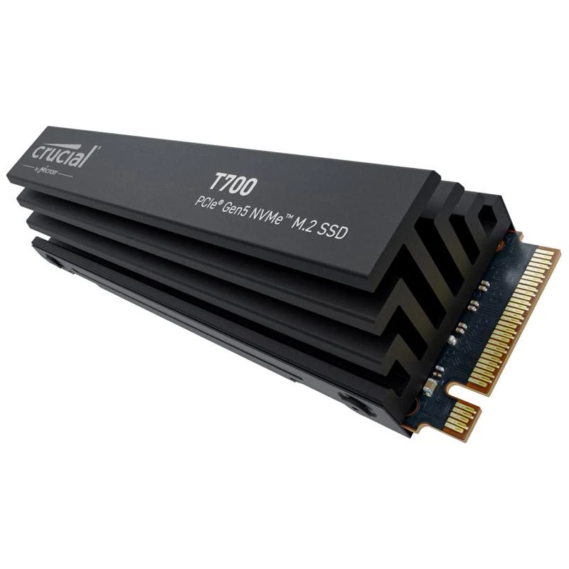 „Crucial T700 M.2 PCI-e 5.0 NVMe 2TB“ radiatorius