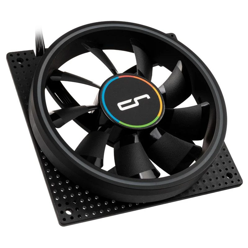 Cryorig Crona S ventiliatorius su perforuotu kampu