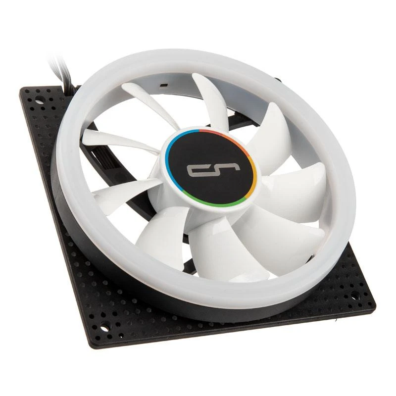 Cryorig Crona X PWM korpuso ventiliatorius, ARGB – 120mm, baltos spalvos