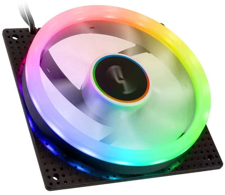 Cryorig Crona X PWM korpuso ventiliatorius, ARGB – 120mm, baltos spalvos