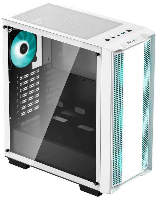 Kompiuterio korpusas Deepcool CC560 V2 | Baltas | Mid Tower | Be maitinimo šaltinio | ATX