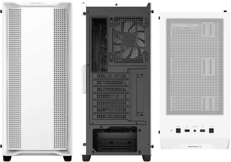 Kompiuterio korpusas Deepcool CC560 V2 | Baltas | Mid Tower | Be maitinimo šaltinio | ATX