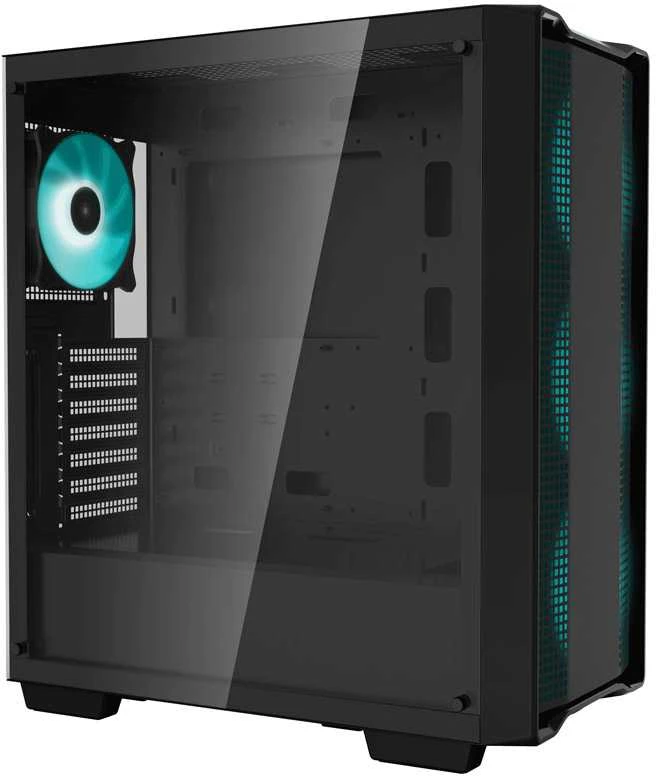 Deepcool | Korpusas | CC560 V2 | Juodas | Vidutinio dydžio bokštas | ATX PS2