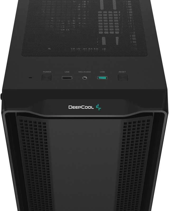 Deepcool | Korpusas | CC560 V2 | Juodas | Vidutinio dydžio bokštas | ATX PS2