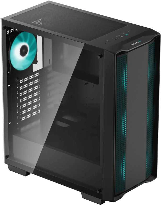 Deepcool | Korpusas | CC560 V2 | Juodas | Vidutinio dydžio bokštas | ATX PS2