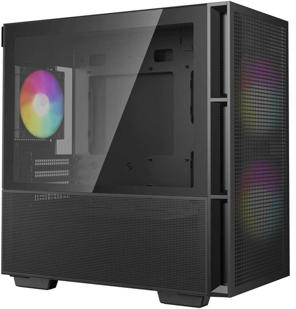 Kompiuterio Korpusas - DeepCool CH360 Juodas